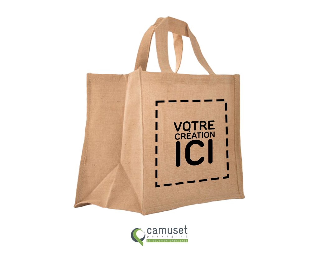 Sac cabas réutilisable en fibre naturelle "JUCO1"