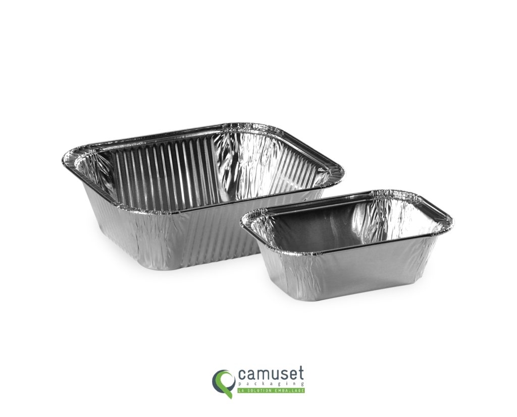 Barquette aluminium standard
