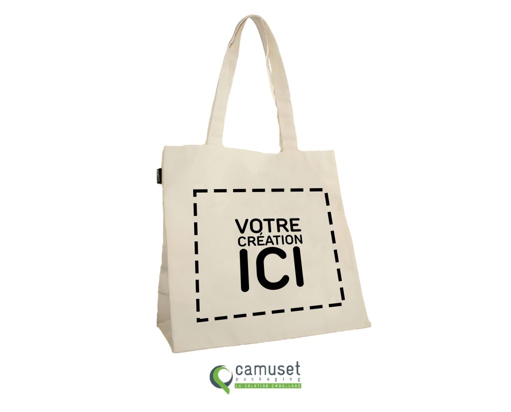 Sac cabas réutilisable en fibre naturelle "C9"