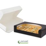 Boîte "lunch" à vitrine en carton