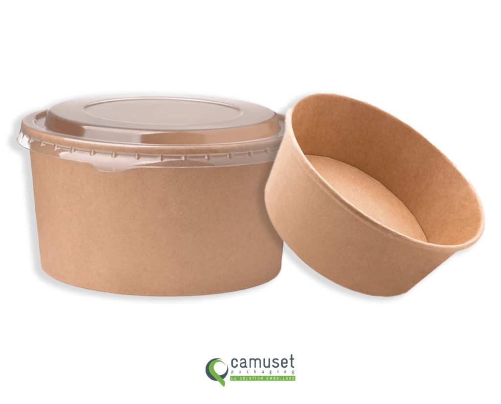 Pot carton rond