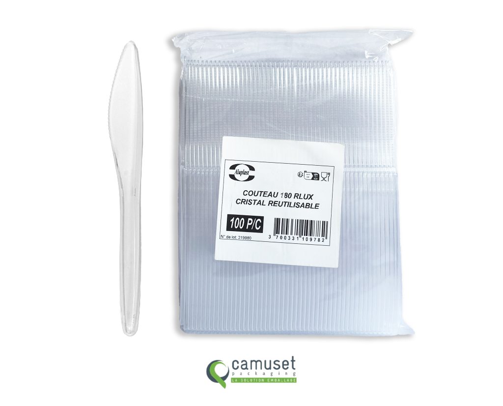Couverts en plastique
