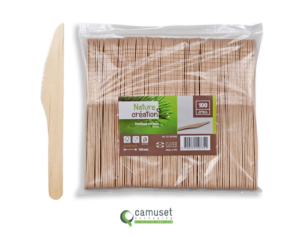 Couverts en bois