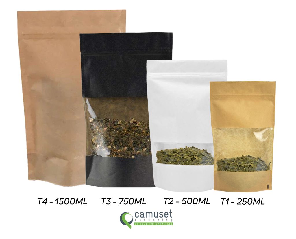 Sac kraft avec ZIP "Dailypac"