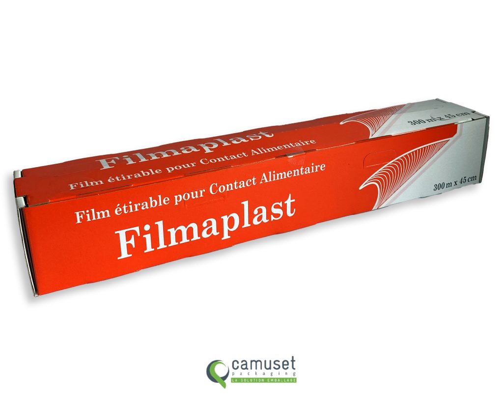 Dérouleur carton pour film alimentaire