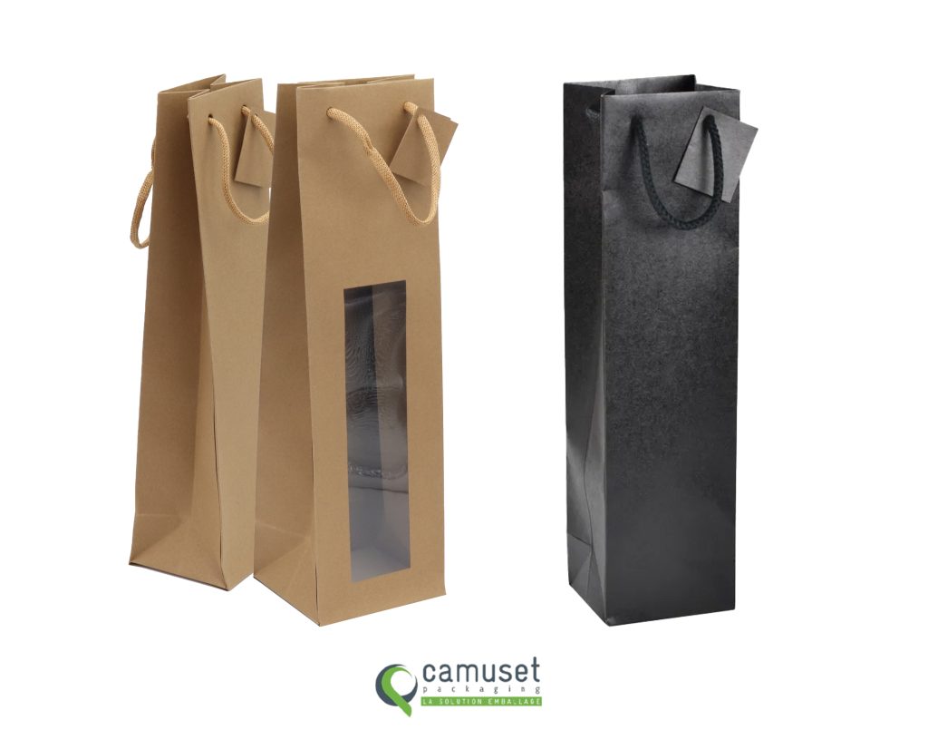 Sac kraft Magnum à poignées cordes