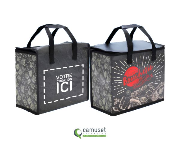 Sac réutilisable isotherme métiers de la boucherie "Si19"
