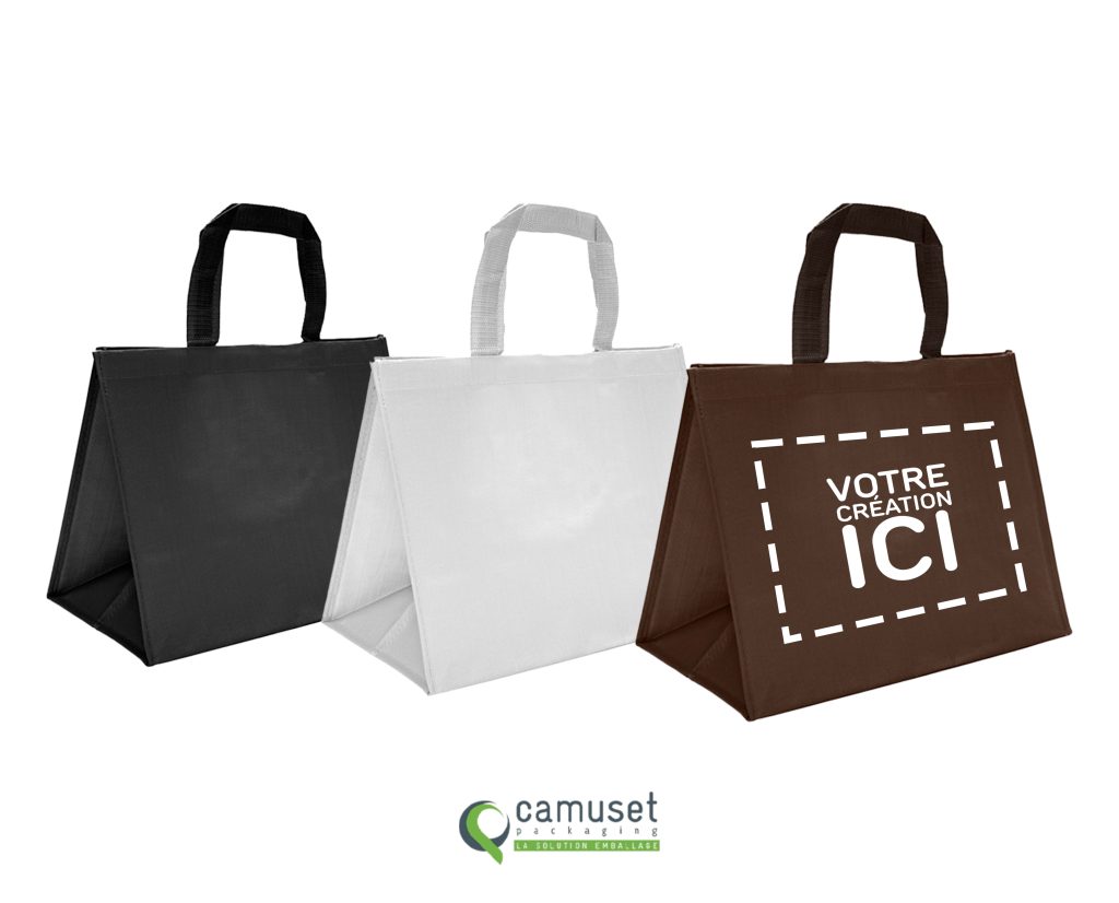 Sac cabas réutilisable en polypropylène "P47"