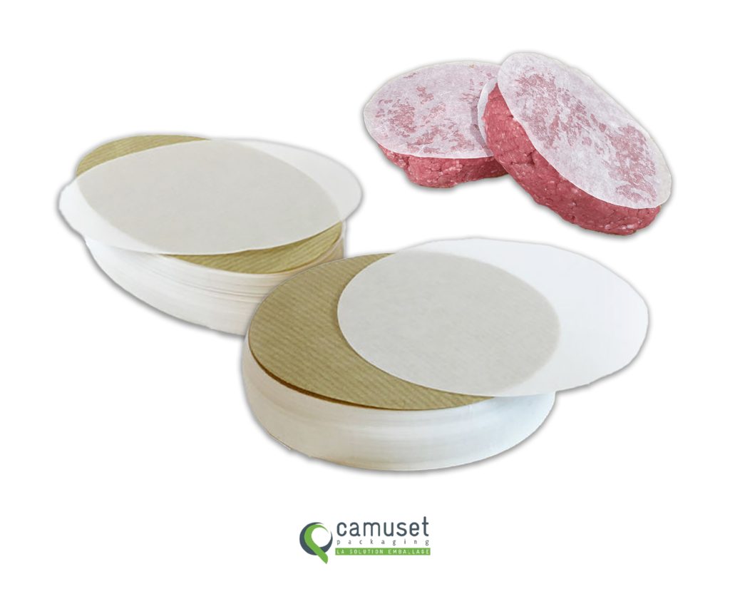 Ovale et rond paraffiné
