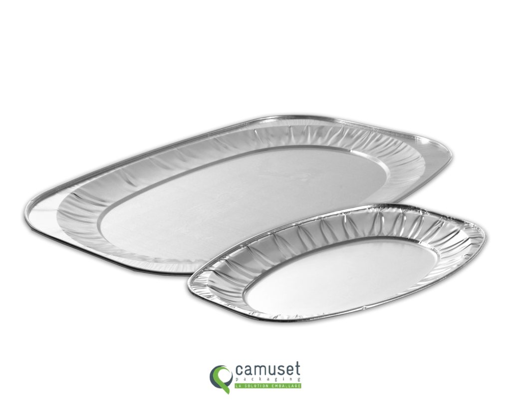 Plateau de présentation en aluminium