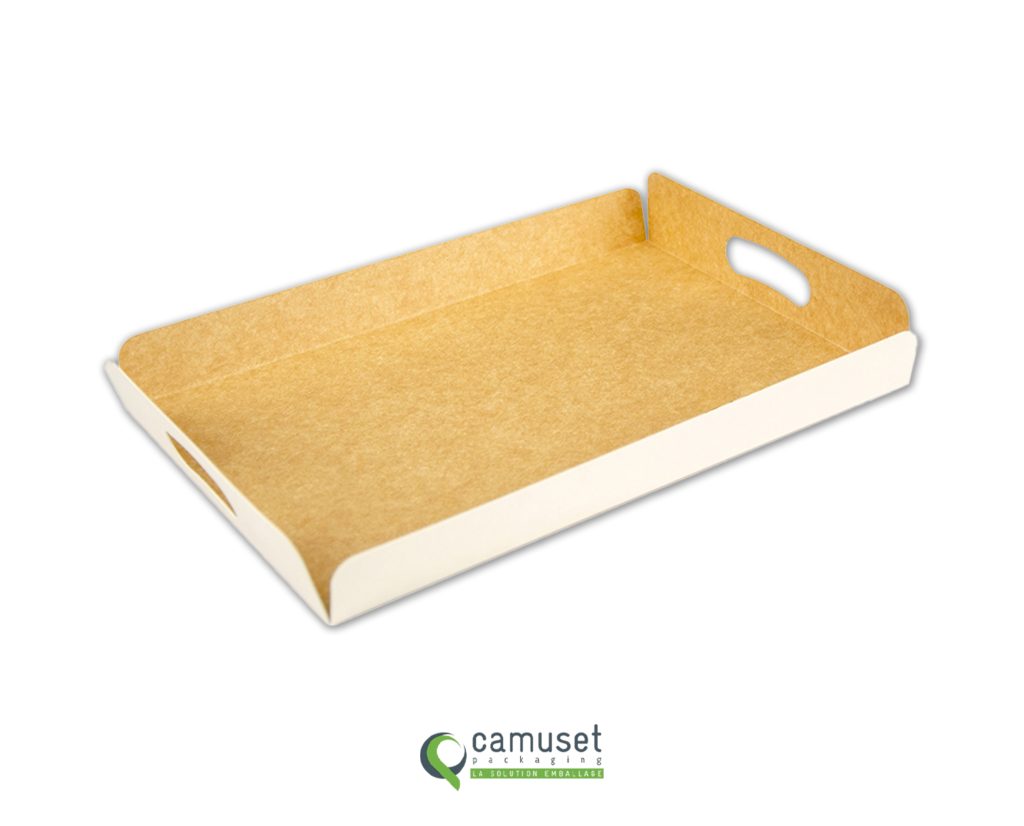 Plateau traiteur à anses