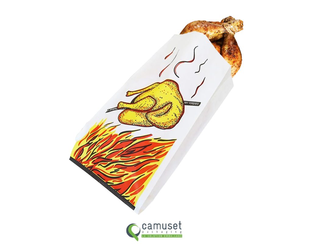 Sac en papier spécial rôtisserie