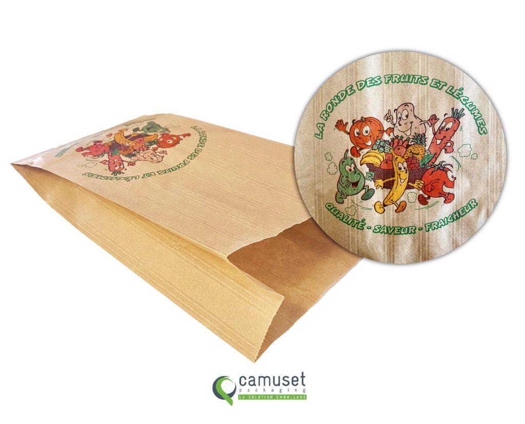 Sac papier pour fruits et légumes
