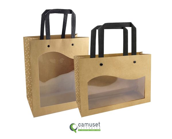 Sac kraft vitrine "Delicatessen"