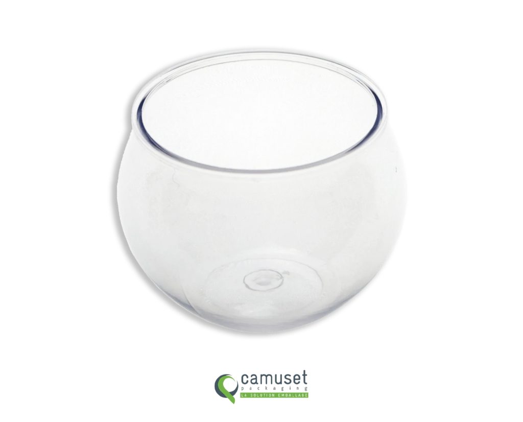 Verrine injectée boule