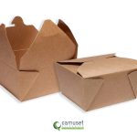 Boîte en carton avec fermeture "Food Box"