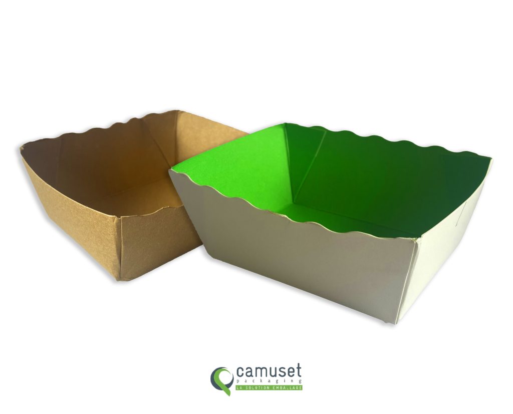 Barquette primeur kraft