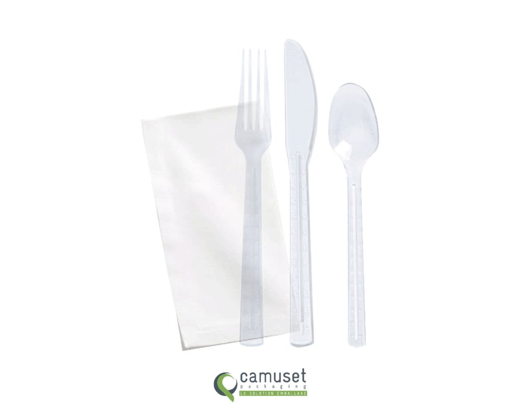 Kit couverts en plastique