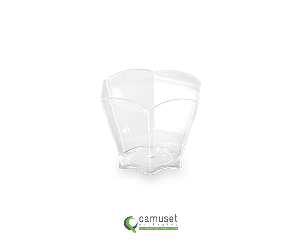 Verrine injectée fleur