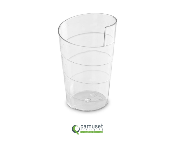 Verrine injectée spirale